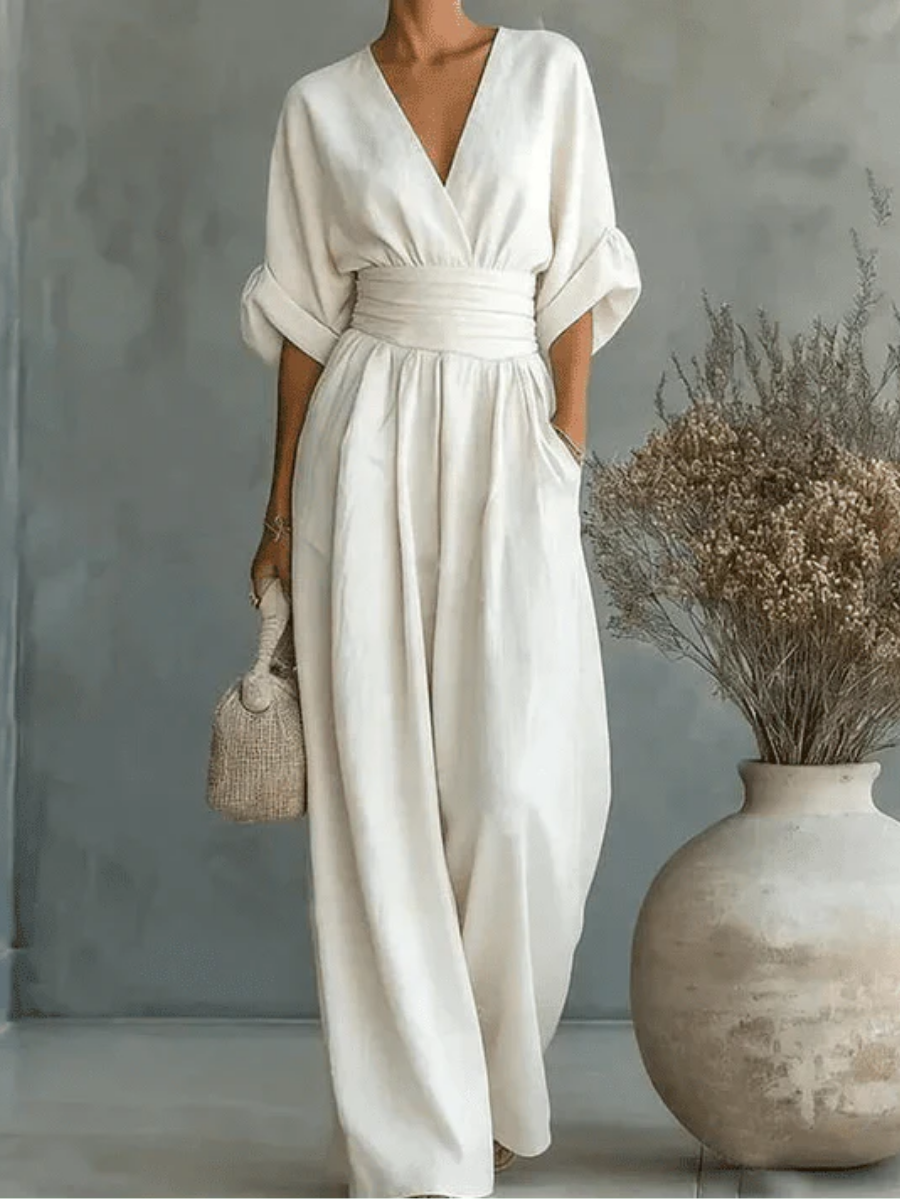 Scarlett™ | Elegant Flowing Jumpsuit