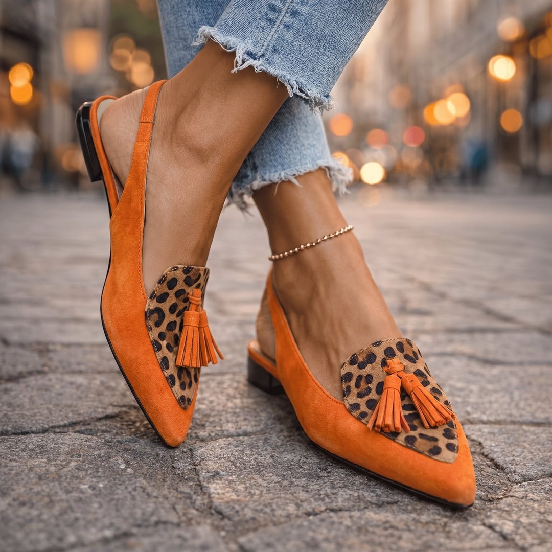 Sherrie | Sandals with Straps and Tassels