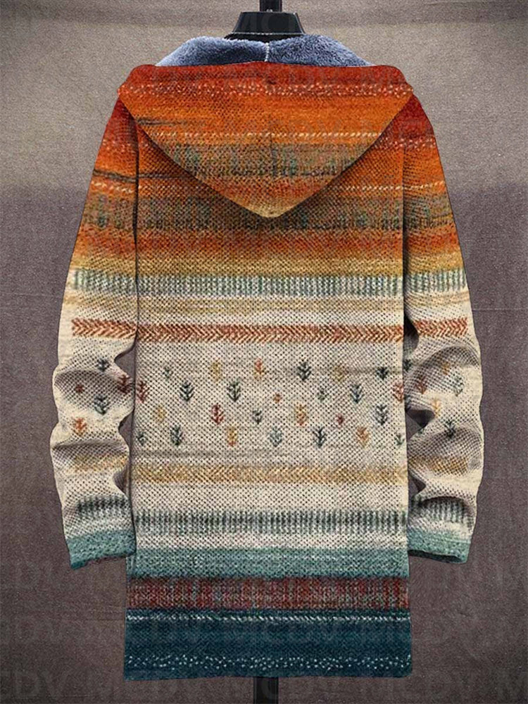 Diana | Artistic Hooded Cardigan Coat