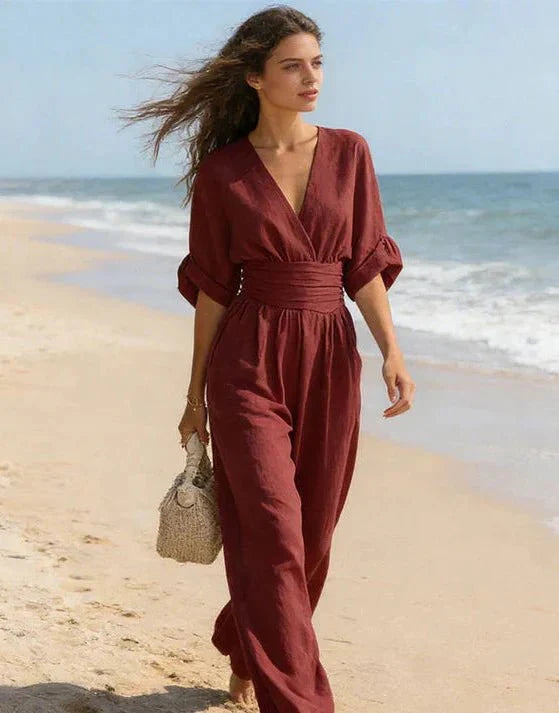 Scarlett™ | Elegant Flowing Jumpsuit
