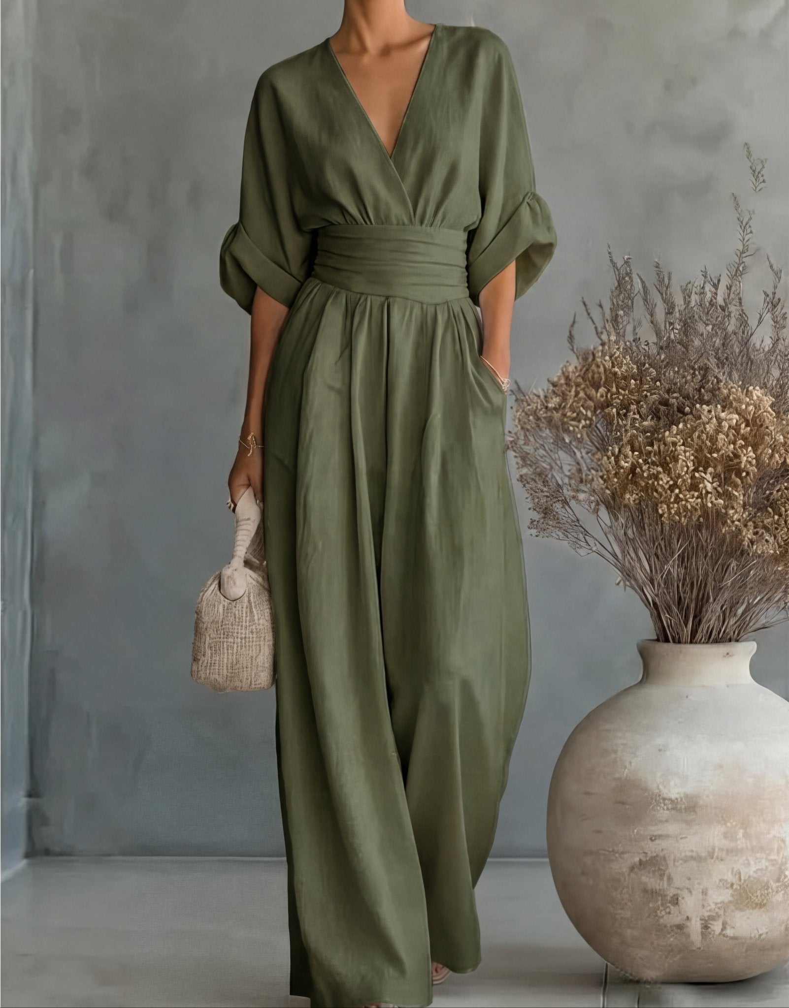 Scarlett™ | Elegant Flowing Jumpsuit