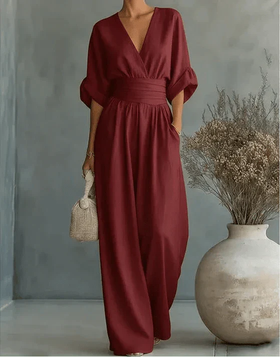 Scarlett™ | Elegant Flowing Jumpsuit